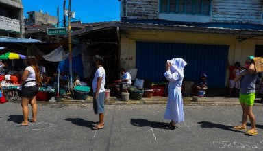 Social Distancing maintained in Philippines