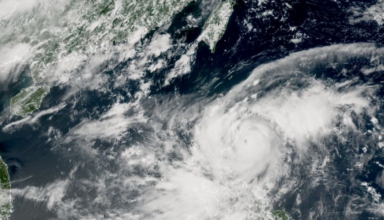 taiwan and philippines' northern areas face dangerous typhoon