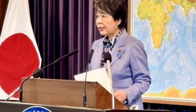 foreign minister kamikawa announces japan’s support for gaza through maritime initiative