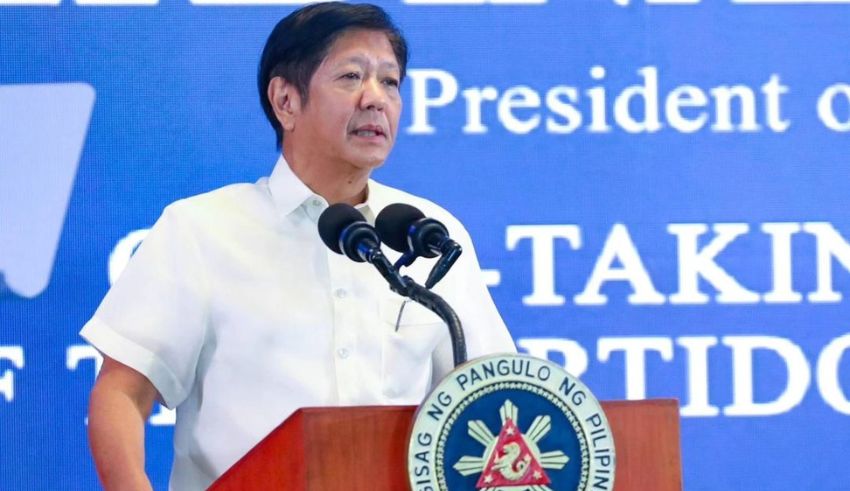 philippine president warns china not to cross red line as it is an act of war