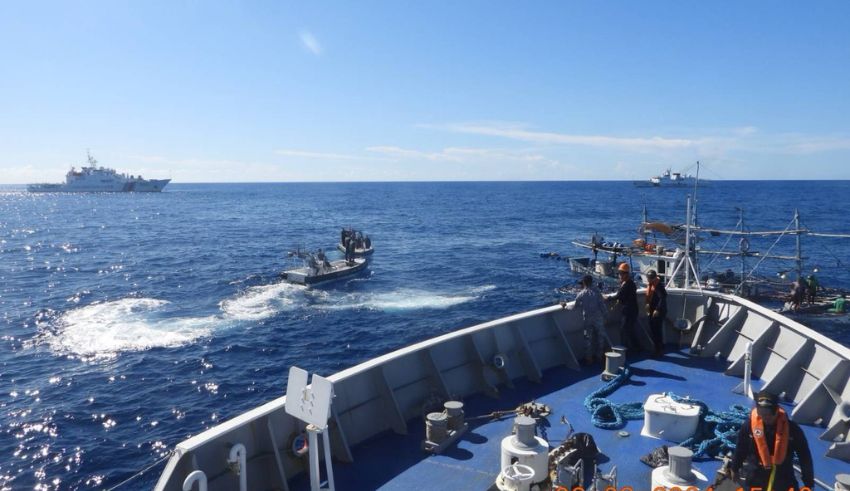 political advisors say china's philippine clash is just practice for their taiwan plans