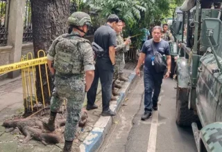 doj compound manila explosion