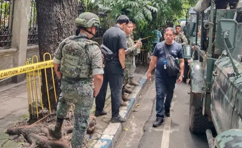 doj compound manila explosion