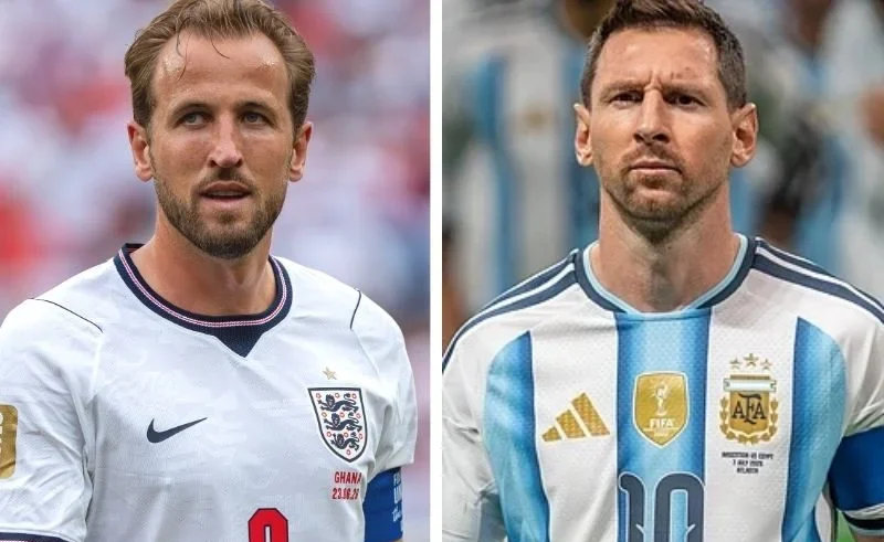 harry kane vs lionel messi