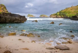 hidden beaches southern java