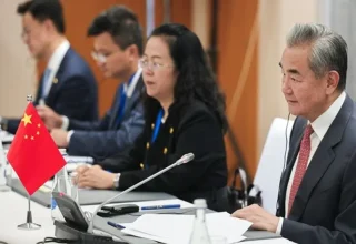 wang yi motegi meeting at asean
