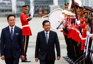 min aung hlaing thailand visit