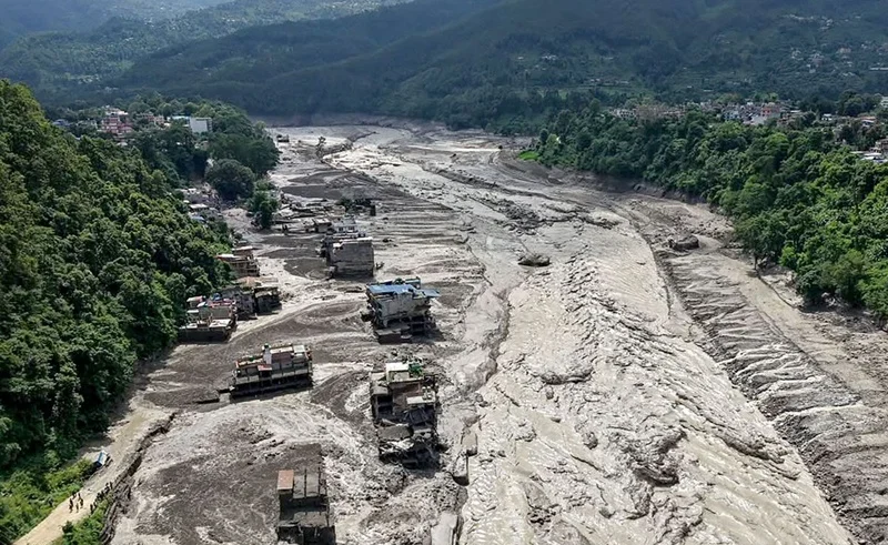 nepal flash floods