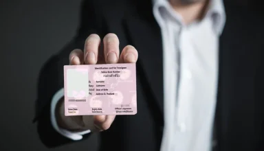 thai pink card