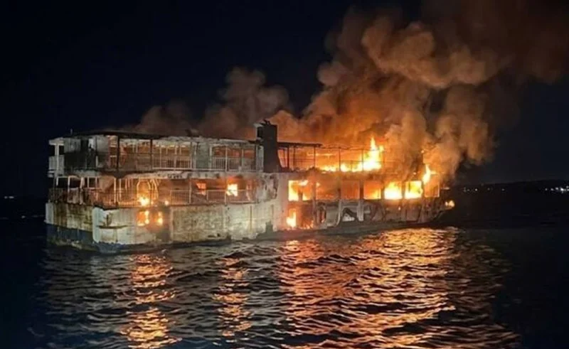 philippines ferry fire
