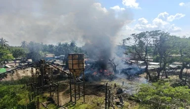 rakhine airstrike