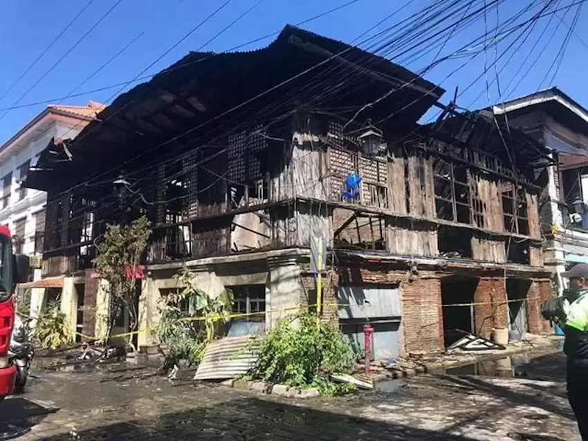 1 Dead as a fire in Vigan’s heritage house