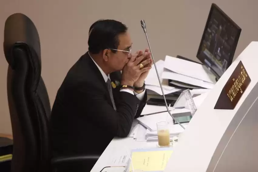 Prayuth on military residence