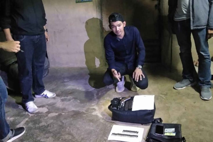 Shopping shooter arrested