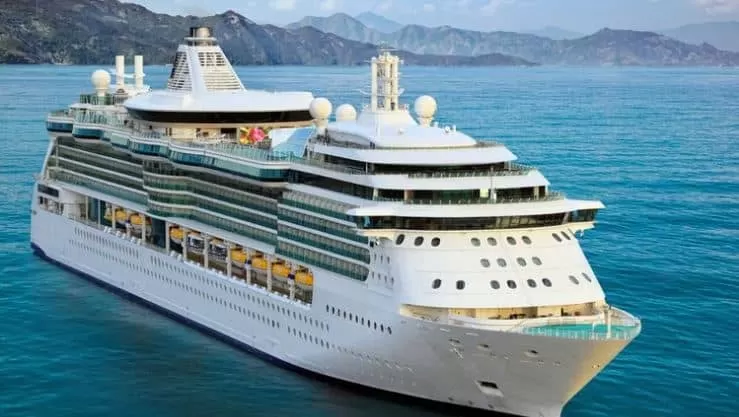 Rejected to dock at two Java ports, Sun Viking cruise ship towards the Port of Benoa Bali