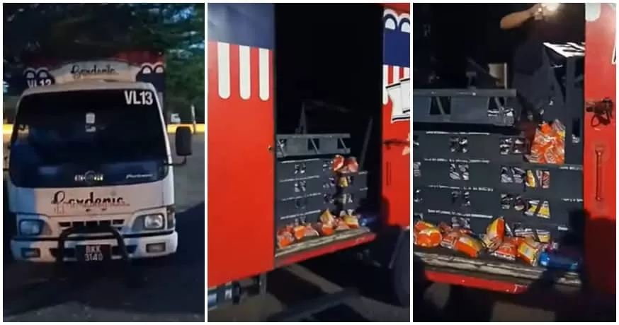 Thieves Allegedly Stole a Gardenia bread truck later found outside a Mosque