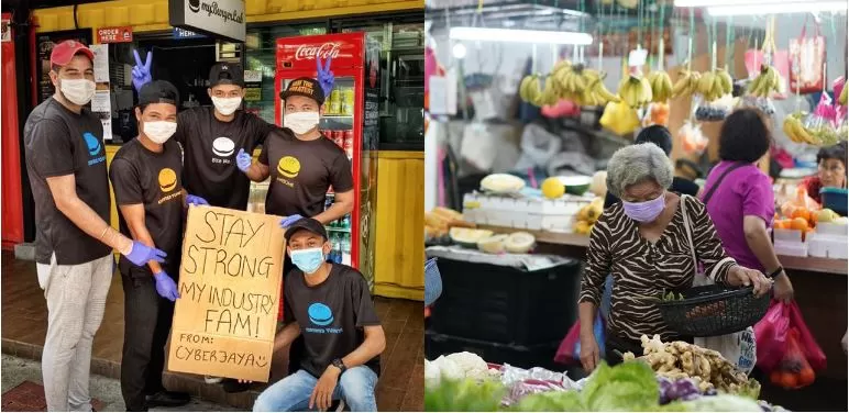 Covid-19: Local F&B outlet helps Senior Citizens with their chores
