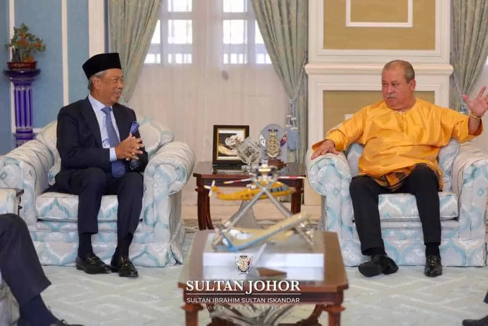 Johor Sultan grants audience to PM on Covid-19 situation