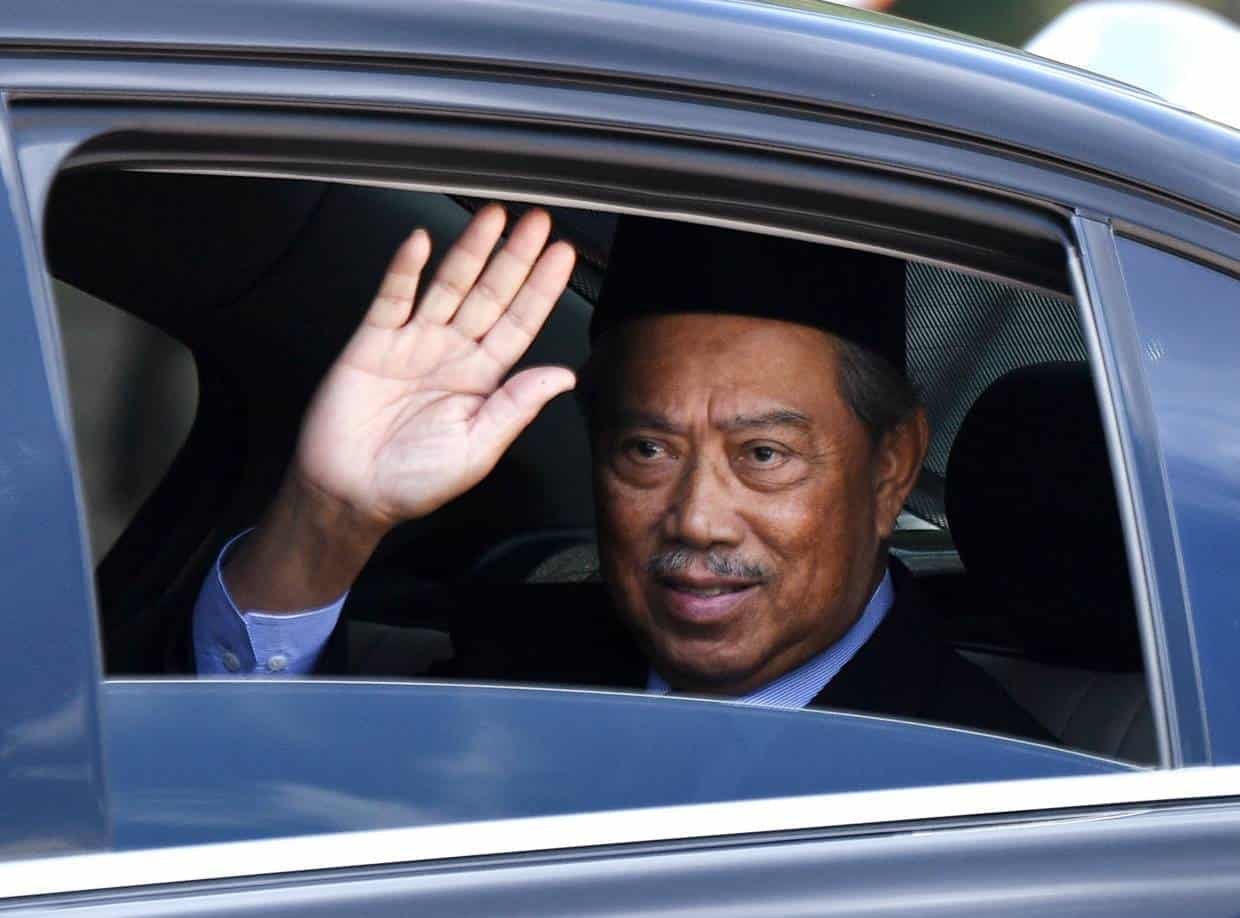 Muhyiddin leaves Istana Negara, presents list of Cabinet lineup to Agong
