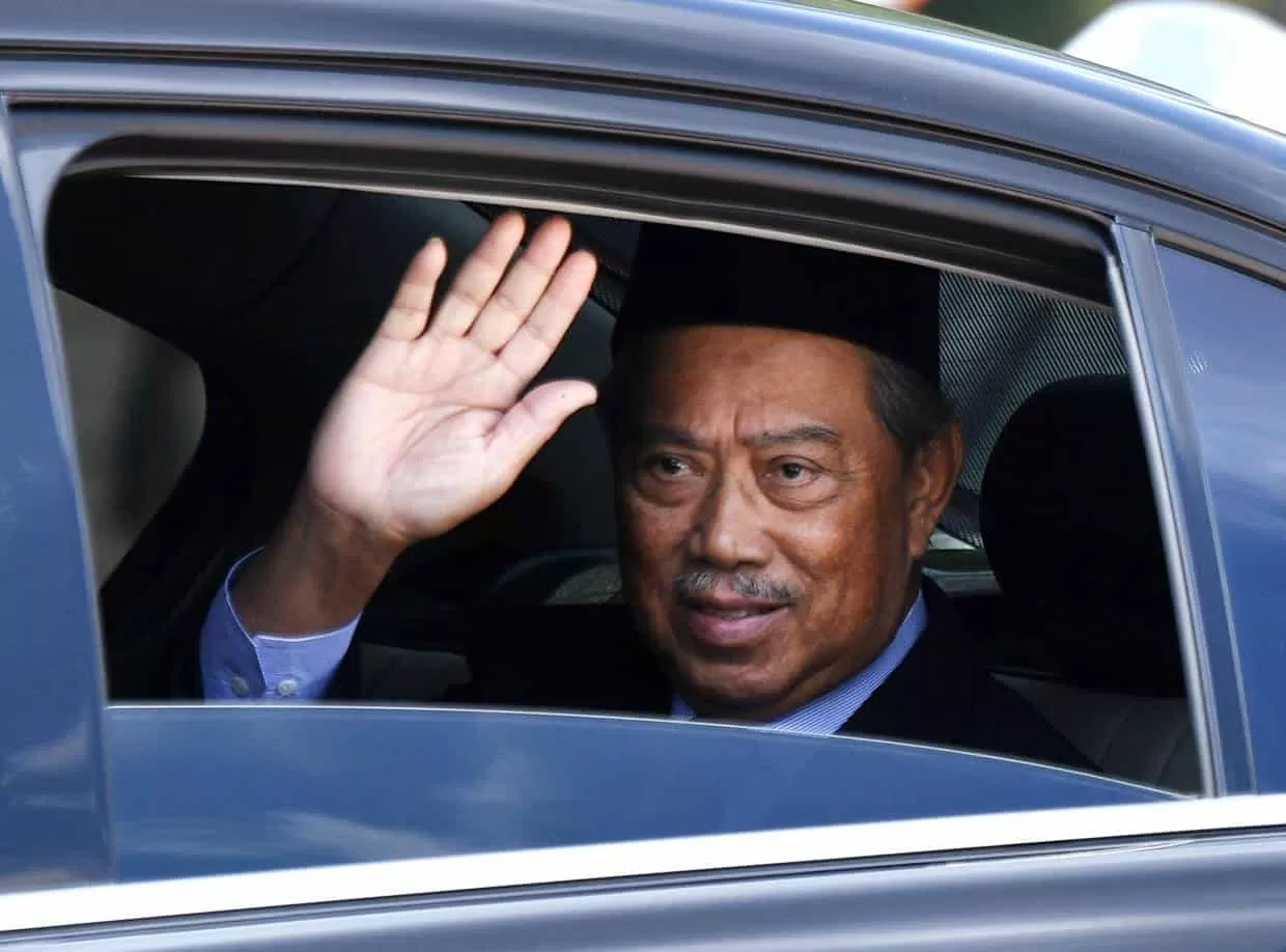 Muhyiddin leaves Istana Negara, presents list of Cabinet lineup to Agong