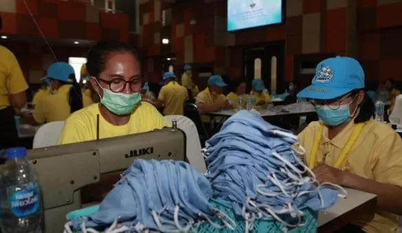 Textile outsource firms step up for mask output