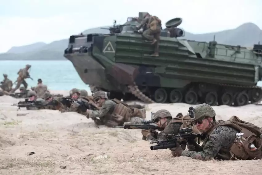 Combat exercises between two countries, Thailand-USA