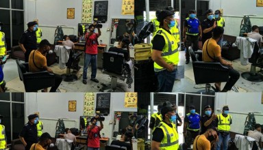 Malaysian Police have arrested thirteen men for defying MCO