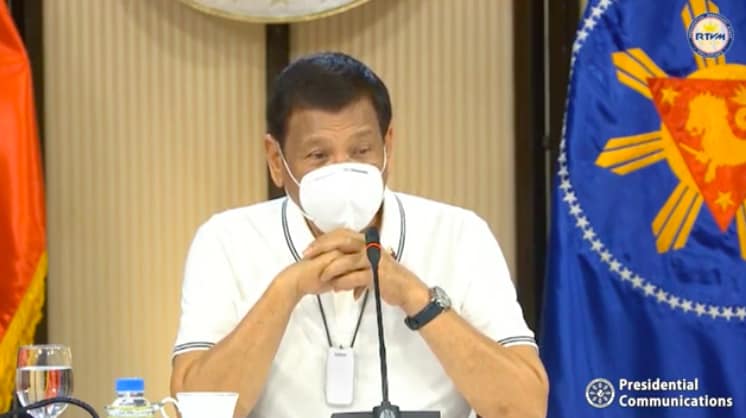 Philippines President Rodrigo Duterte increase Covid19 vaccine