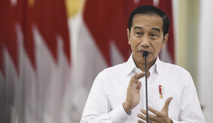 President Joko "Jokowi" Widodo in Press Conference