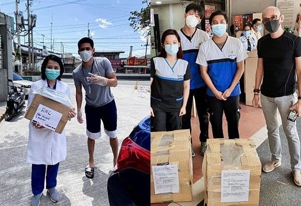 OHLC volunteers delivers PPEs to Medical centre