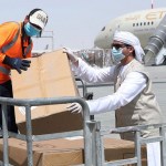 UAE support indonesia by sending Covid19 medical supplies