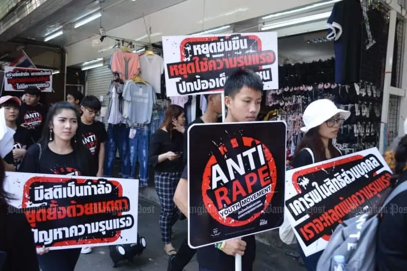Thailand sexual assault has been escalated to the high level according to the government