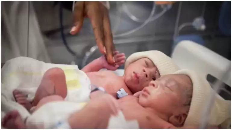 Born during lockdown, couple named their twins Corona and Covid