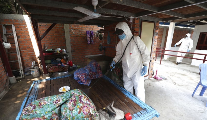 122 cambodian people who tested positive for the coronavirus has been discharged