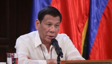 Philippines President Rodrigo Duterte