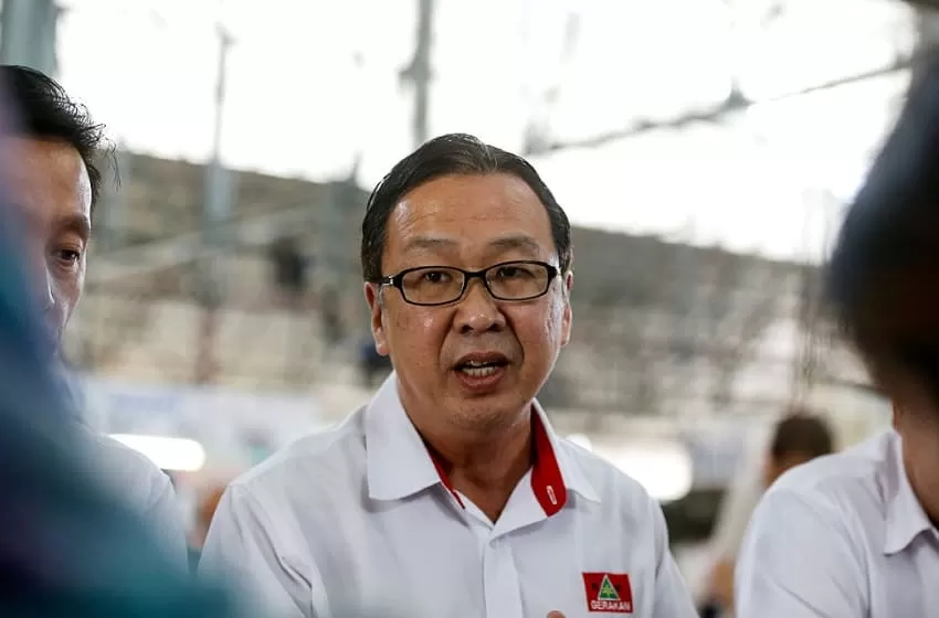 Gerakan President Datuk Dr. Dominic Lau spoke in an online press