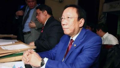 Solicitor General Jose Calida again declined to attend the House of Representatives