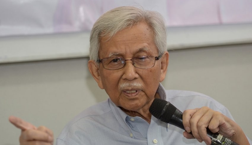 eteran statesman Tun Daim Zainuddin supported Tun Dr Mahathir