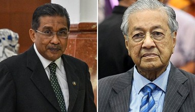 Takiyuddin Hassan hit and Dr. Mahathir Mohamad