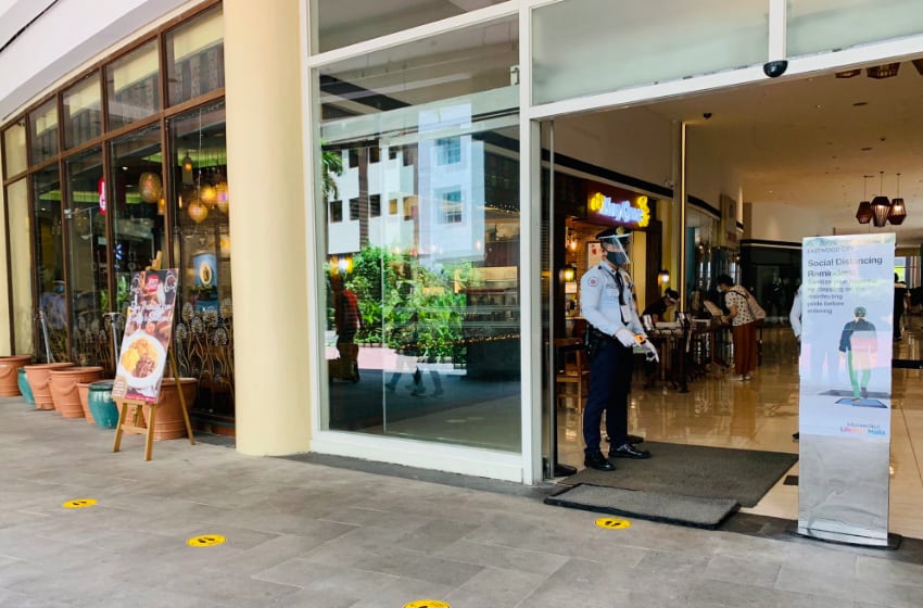 As some non-leisure shops are now allowed to reopen in Manila