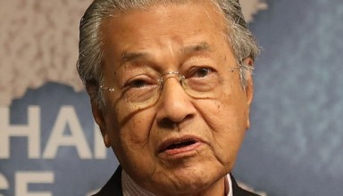 Veteran Malaysian leader Tun Dr Mahathir Mohamad