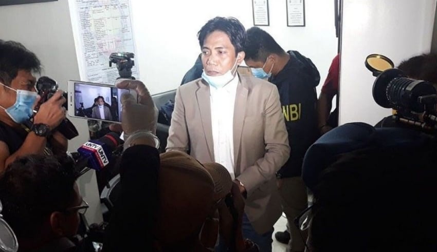 Francis Leo Marcos was nabbed by NBI