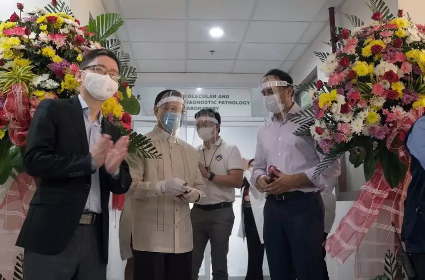 China opens Covid-19 diagnostic lab in Pampanga, to test 3,000 daily