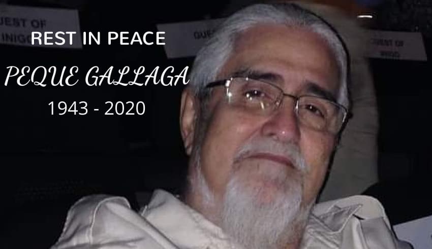 Peque Gallaga died at 76
