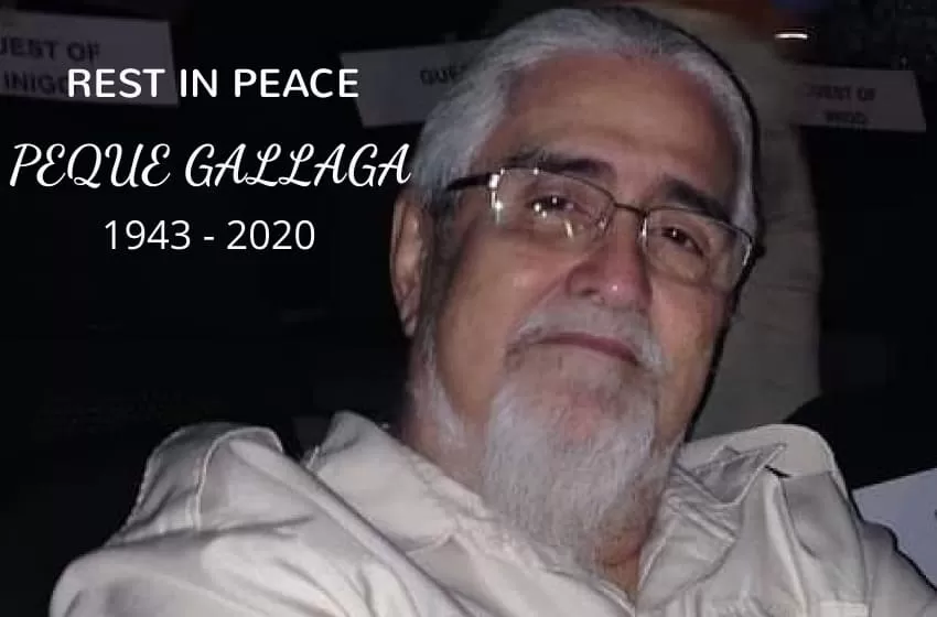 Peque Gallaga died at 76