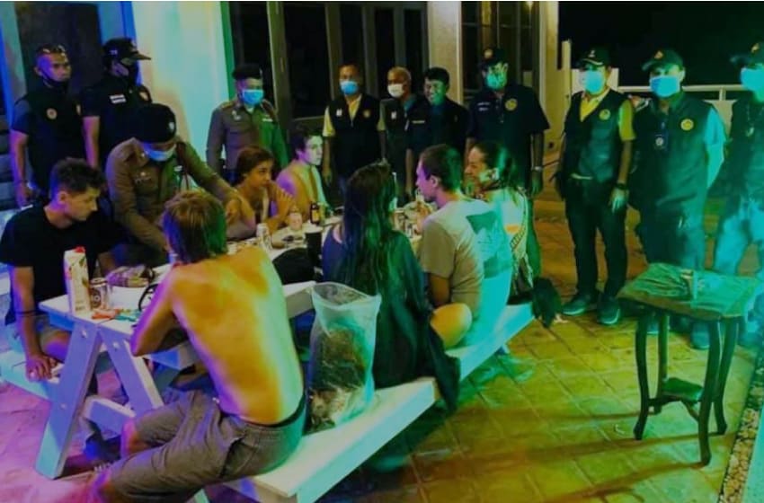 Social gathering by Russians sacked in Southern Thailand