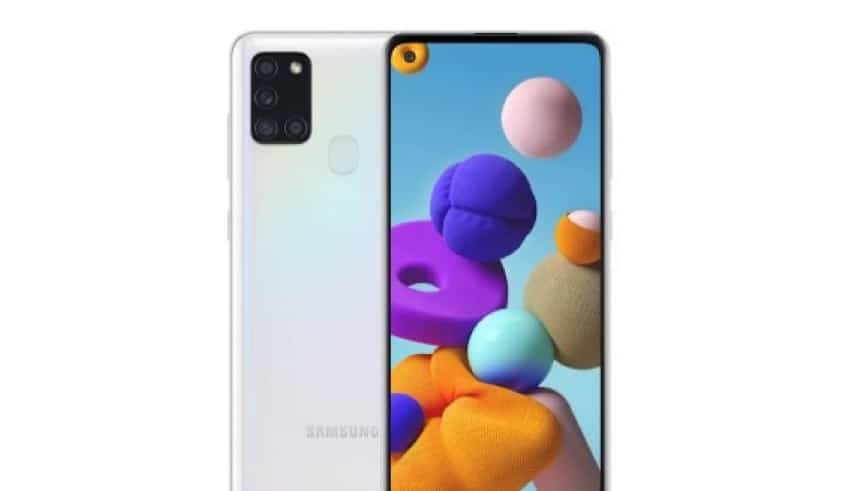 Samsung launch news series Galaxy A21s