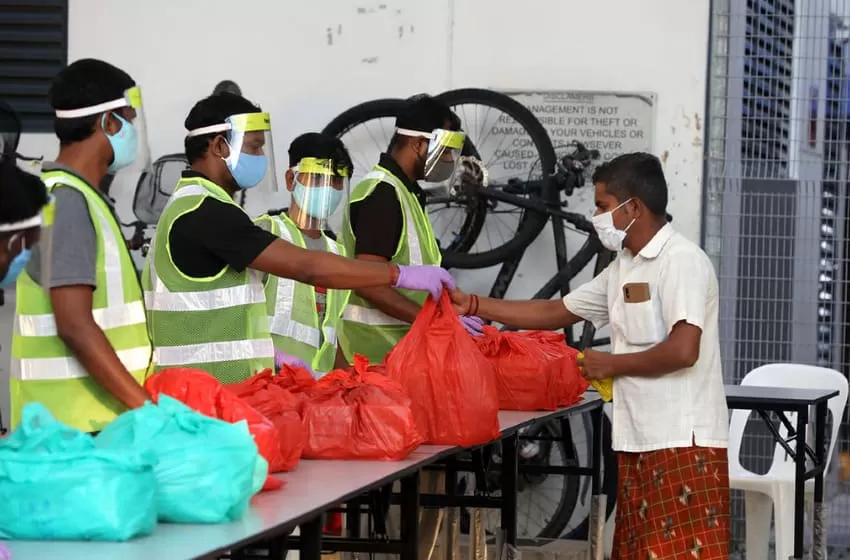 Singapore migrant workers during the Covid-19 pandemic was “on the radar”