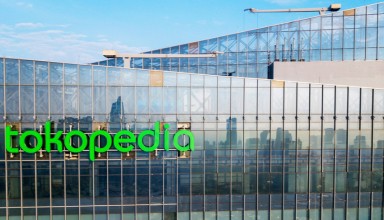 Aerial view of Tokopedia tower located in Kuningan