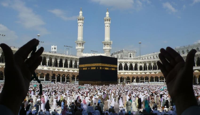 Image of annual Islamic Pilgrimage